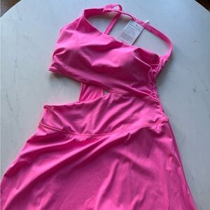 Pink One-Shoulder Women's Sleepwear